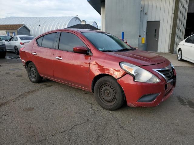  NISSAN VERSA 2017 Red