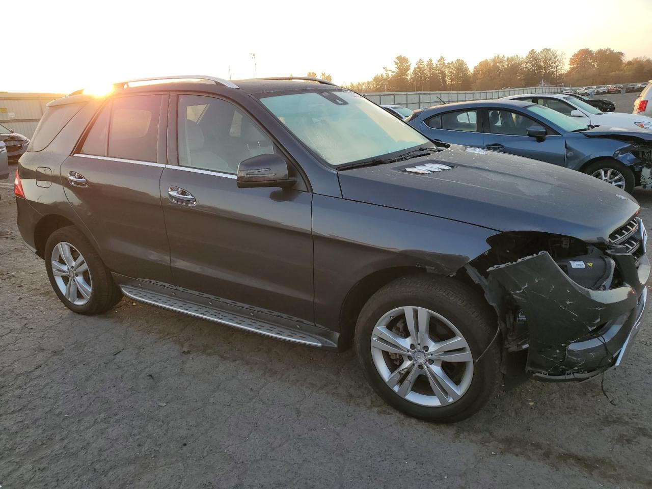 VIN 4JGDA5HB7EA326151 2014 MERCEDES-BENZ M-CLASS no.4