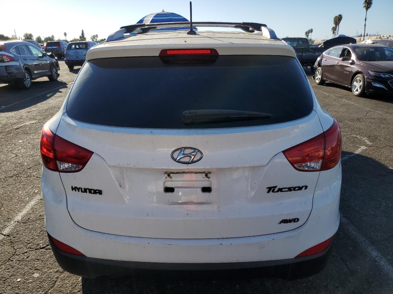 2013 Hyundai Tucson Gls VIN: KM8JUCAC0DU639251 Lot: 74575634