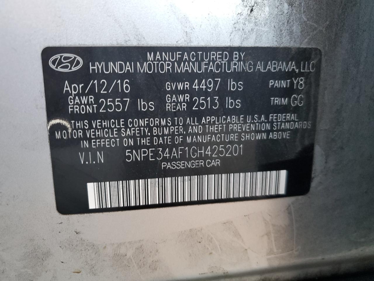 2016 Hyundai Sonata - Image 12
