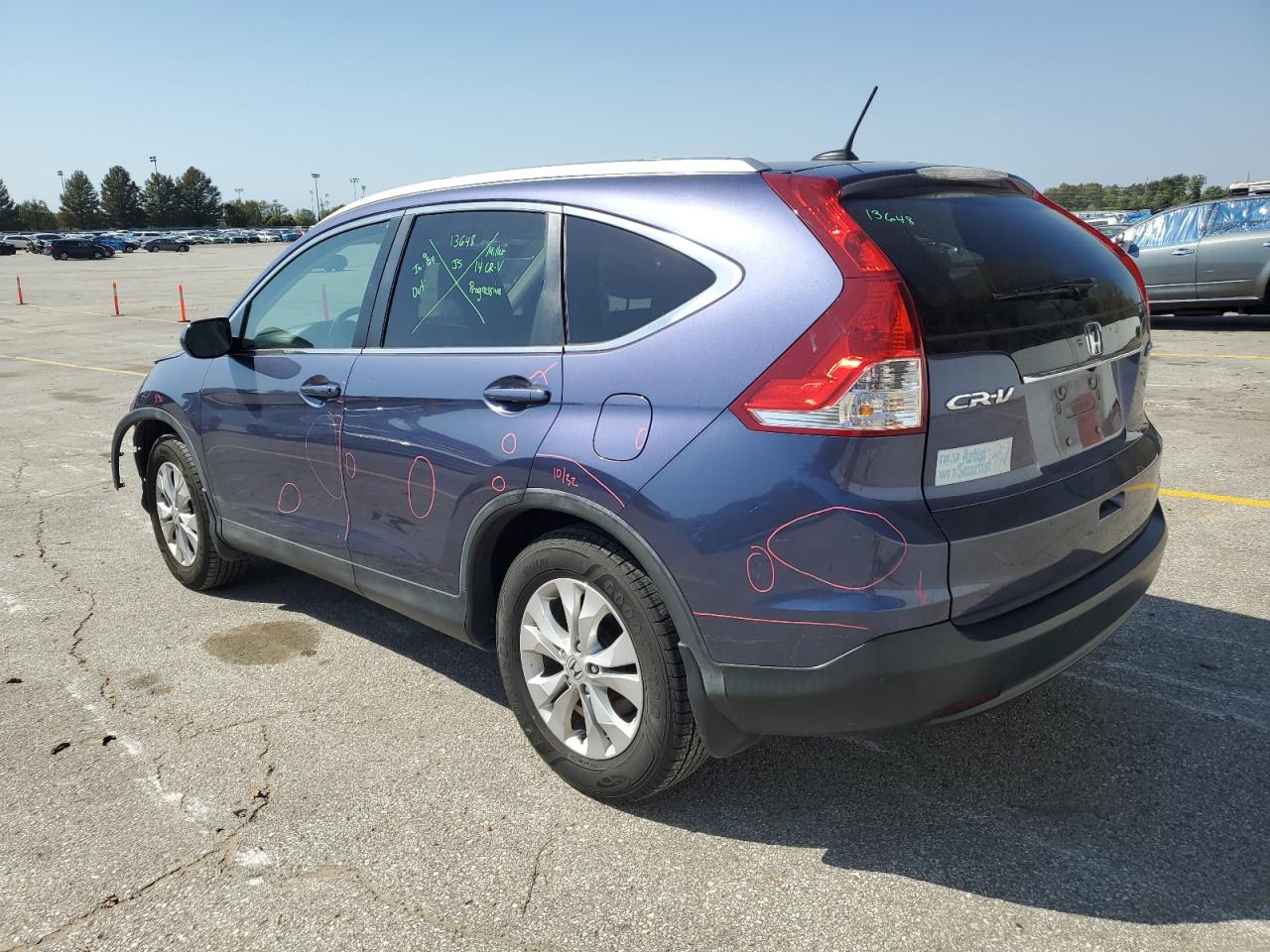 2HKRM4H77EH666545 2014 Honda Cr-V Exl