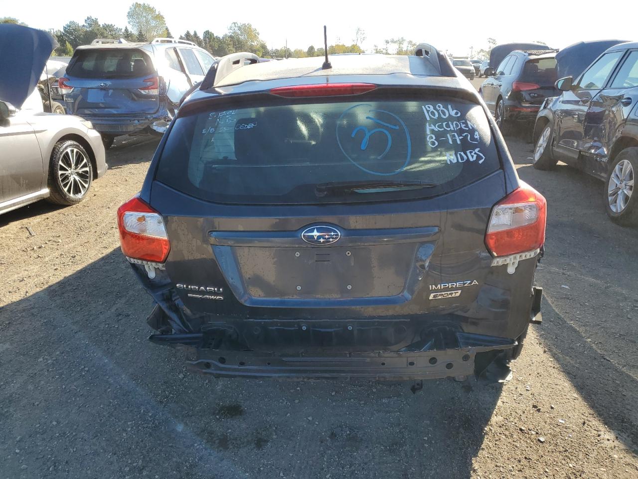 2012 Subaru Impreza Sport Premium VIN: JF1GPAL67CH215810 Lot: 74152314