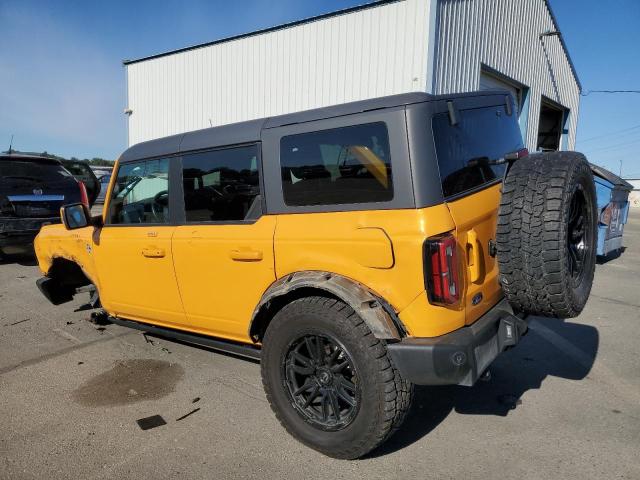 FORD BRONCO 2022 Yellow