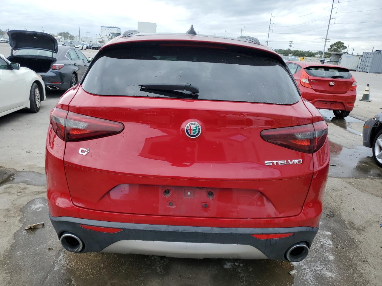 2019 Alfa Romeo Stelvio Ti VIN: ZASPAKBN5K7C51162 Lot: 74039404