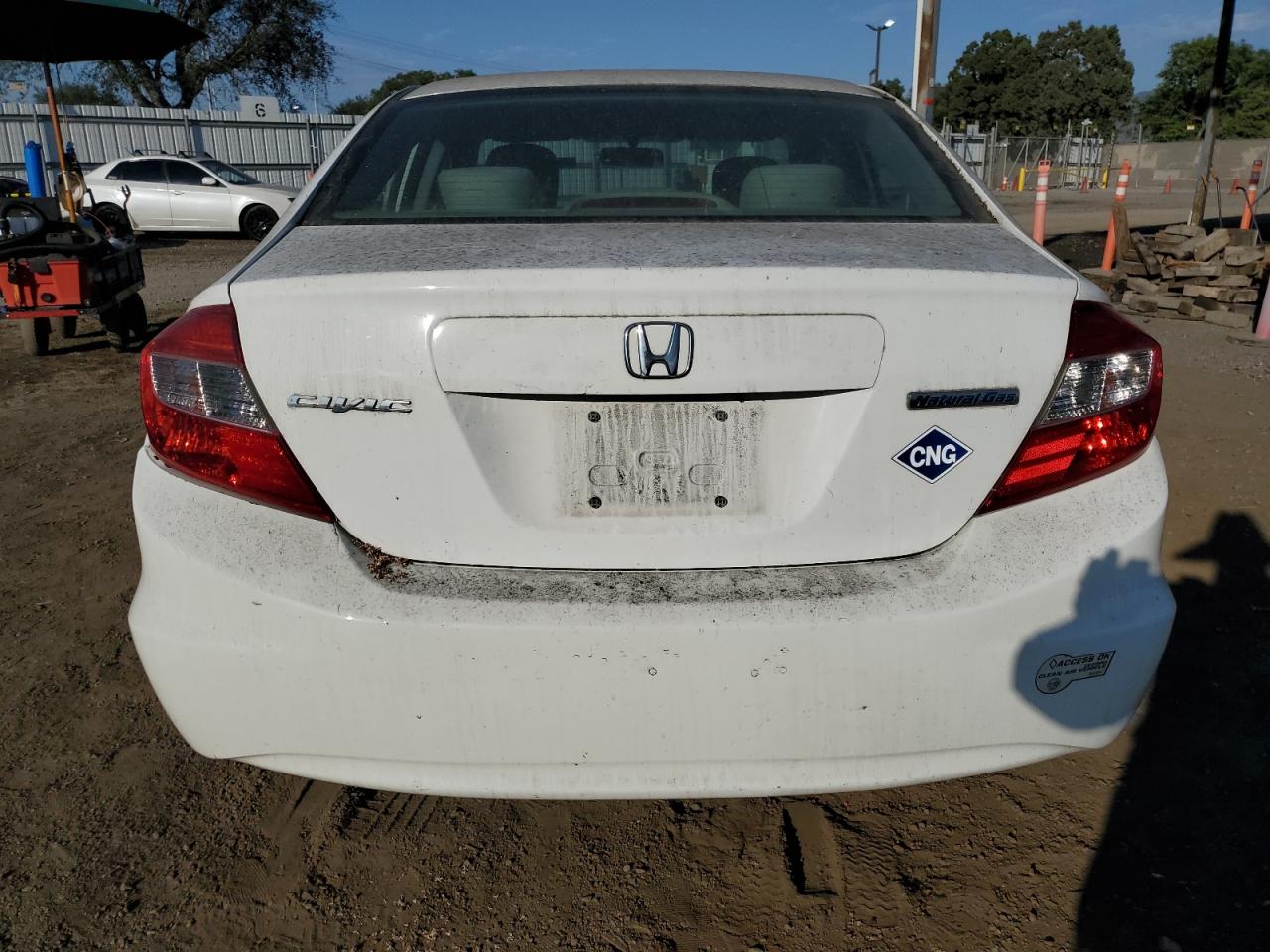 2012 Honda Civic Natural Gas VIN: 19XFB5F51CE001884 Lot: 74499224