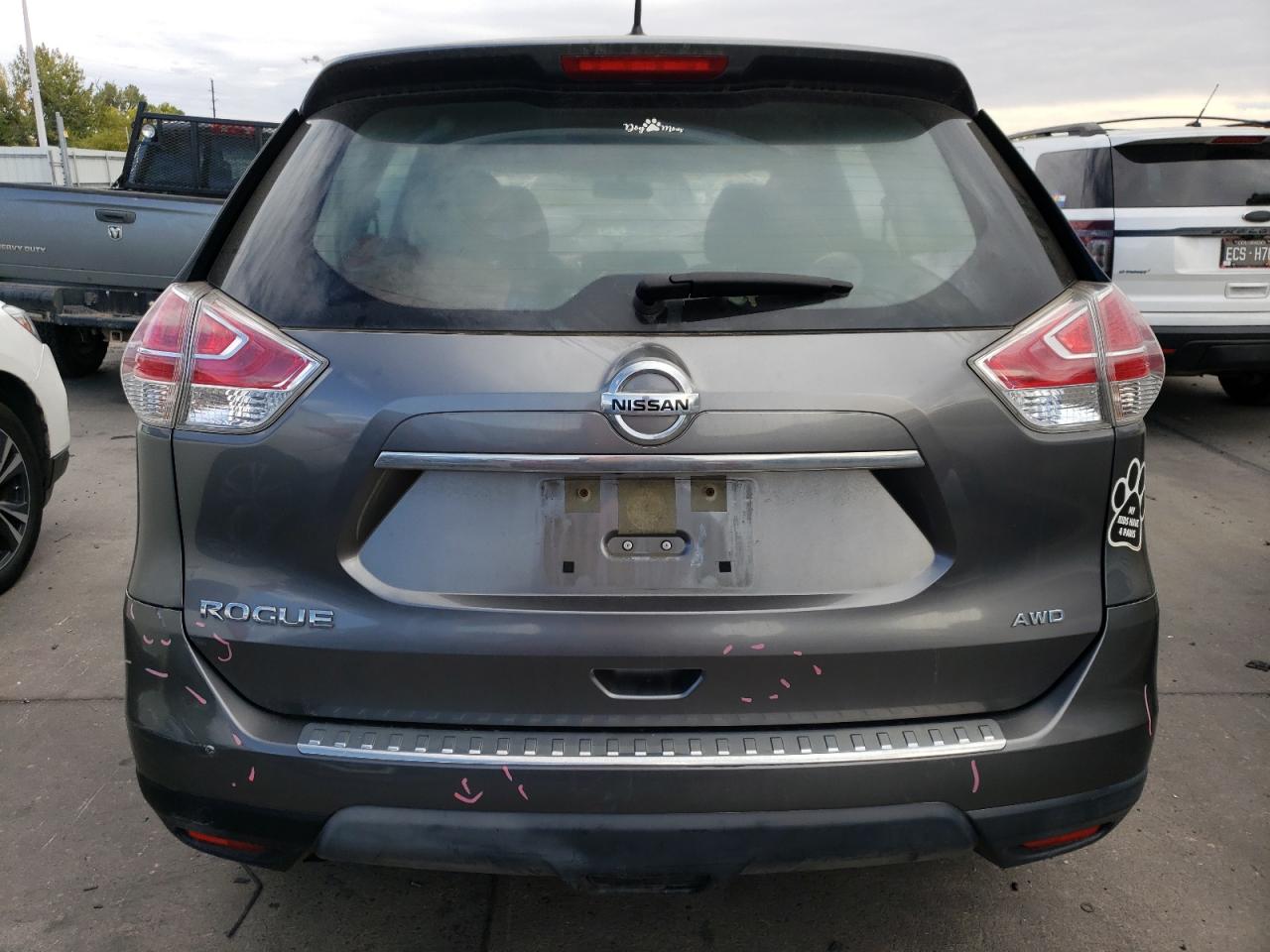 2016 Nissan Rogue S VIN: JN8AT2MV3GW130525 Lot: 71496174