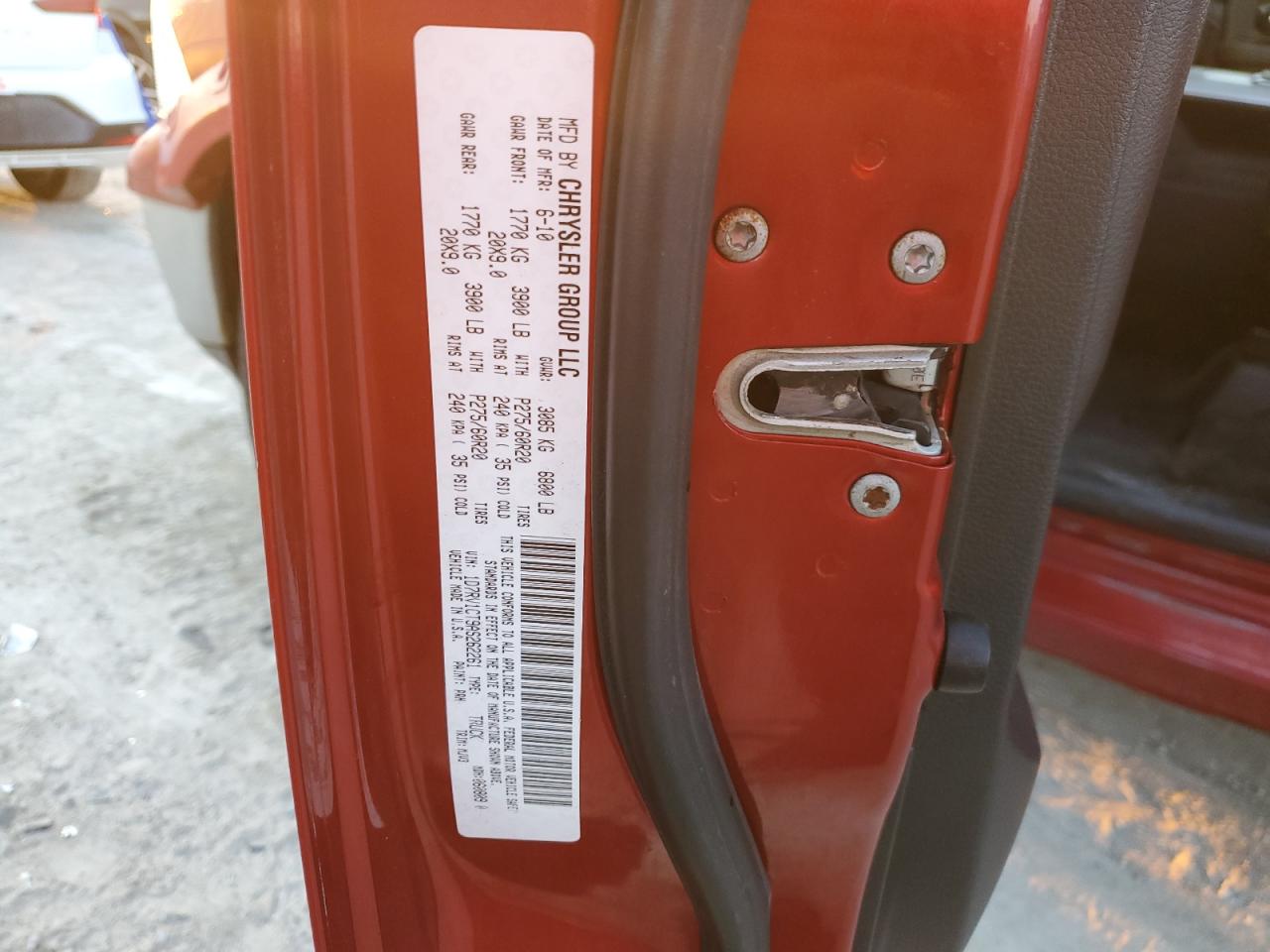 2010 Dodge Ram 1500 VIN: 1D7RV1CT9AS262261 Lot: 78262964