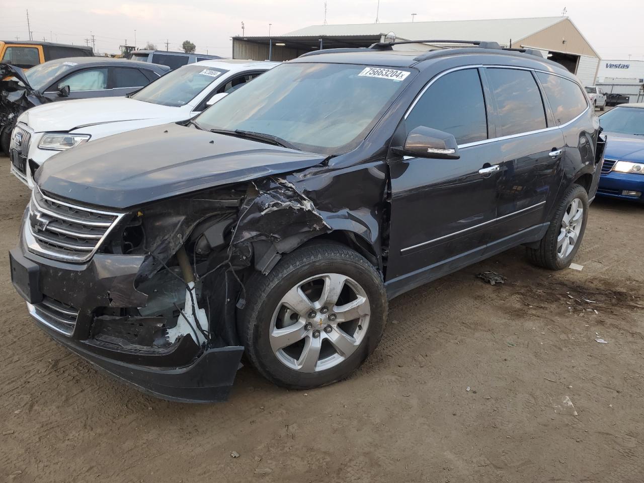 2016 Chevrolet Traverse Ltz VIN: 1GNKVJKD7GJ261413 Lot: 75663204