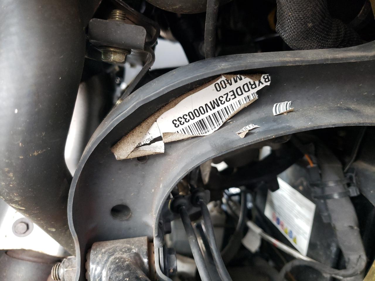 2021 Can-Am Spyder Roadster F3 VIN: 2BXRDDE23MV000333 Lot: 73548954