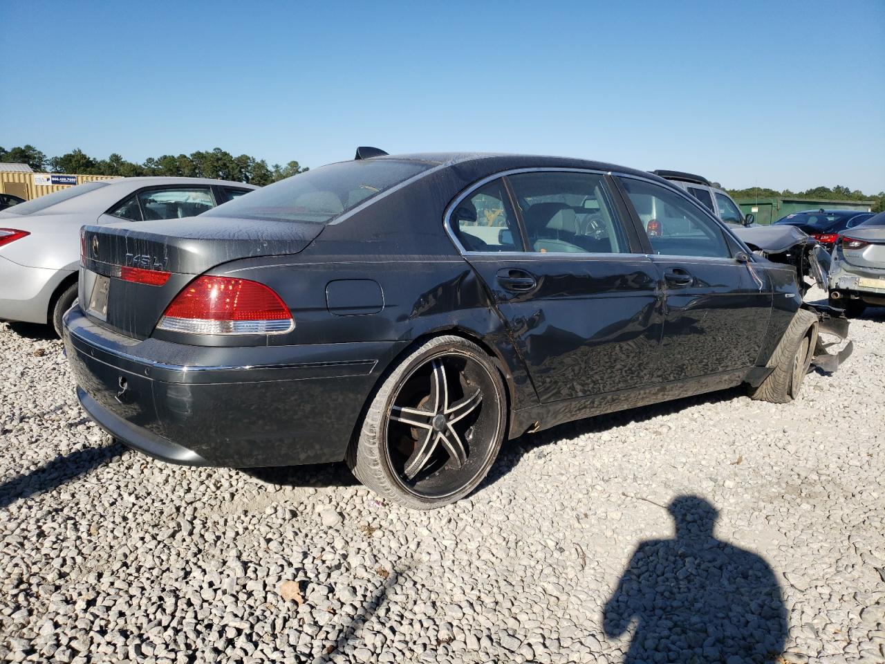 2004 BMW 745 Li VIN: WBAGN63514DS55343 Lot: 75668824