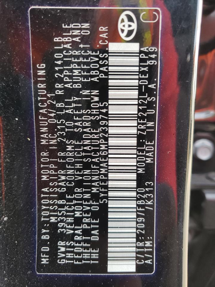 2021 Toyota Corolla - Image 12