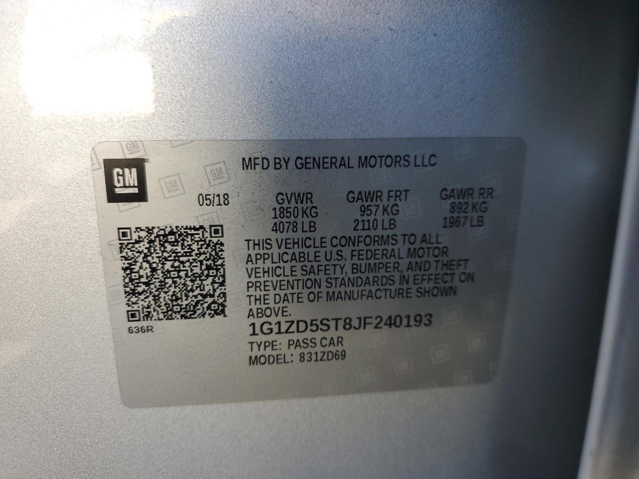 2018 Chevrolet Malibu - Image 13