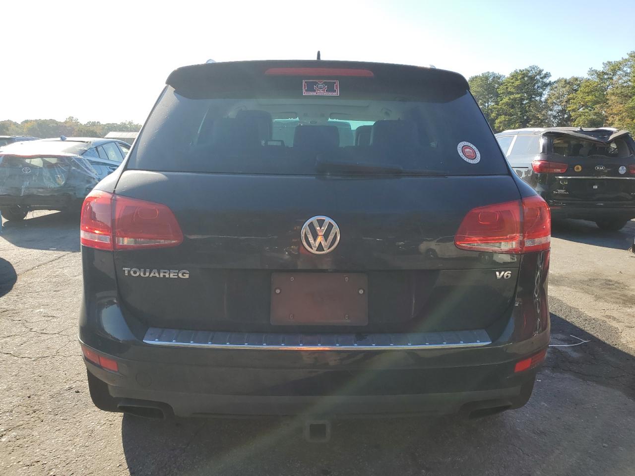 2013 Volkswagen Touareg V6 VIN: WVGEF9BP2DD013233 Lot: 76928704