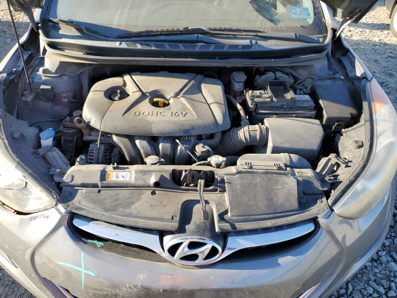 2013 Hyundai Elantra Gls VIN: 5NPDH4AE2DH258265 Lot: 76383334