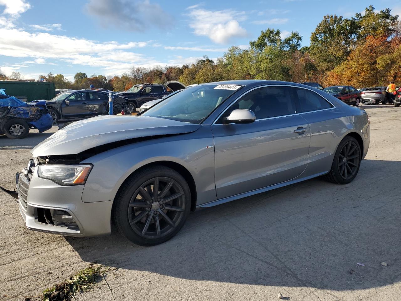 2015 Audi A5 Premium Plus VIN: WAUSFAFR8FA061180 Lot: 76186444