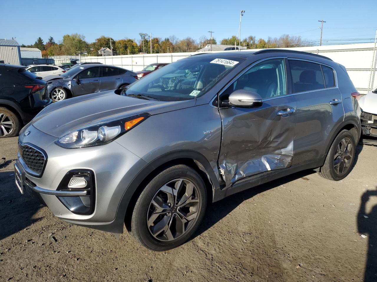 2020 Kia Sportage Ex VIN: KNDPNCAC8L7796423 Lot: 76141664