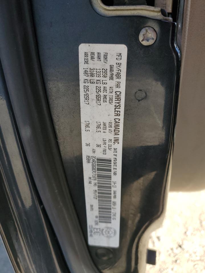 2014 Dodge Grand Caravan Se VIN: 2C4RDGBG8ER171879 Lot: 76468954