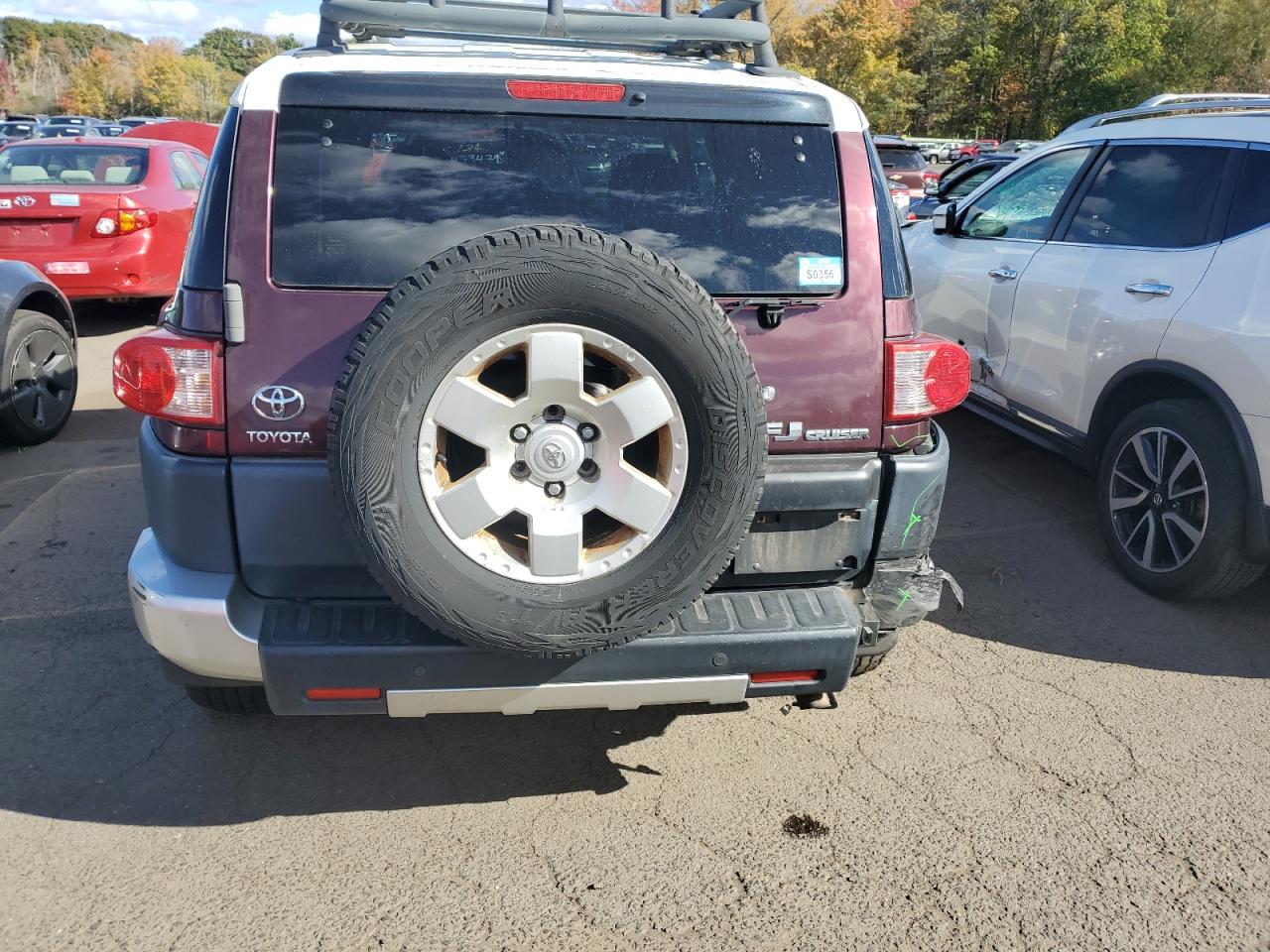 2007 Toyota Fj Cruiser VIN: JTEBU11F470100873 Lot: 75437814