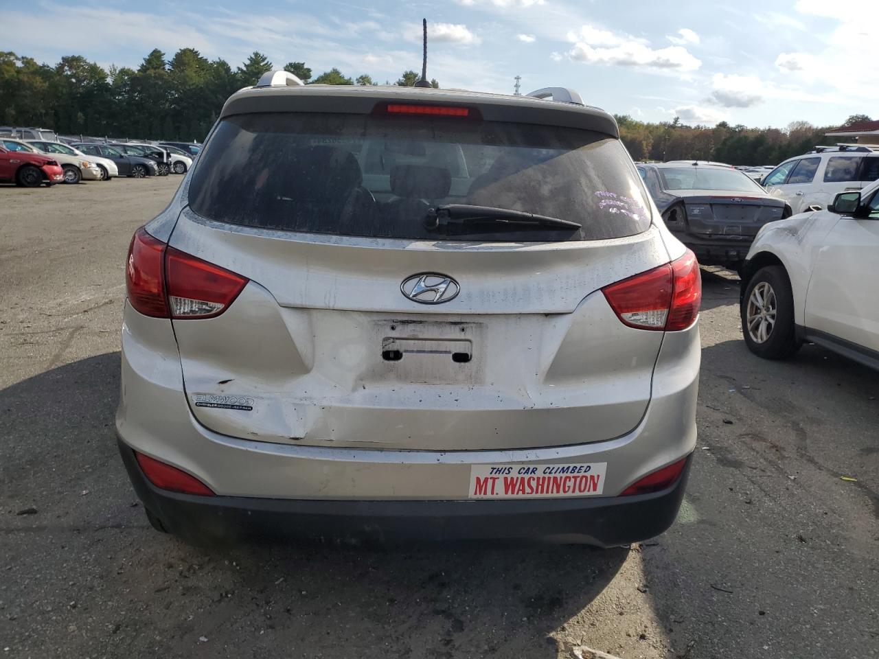 2012 Hyundai Tucson Gls VIN: KM8JUCAC7CU420009 Lot: 74556284