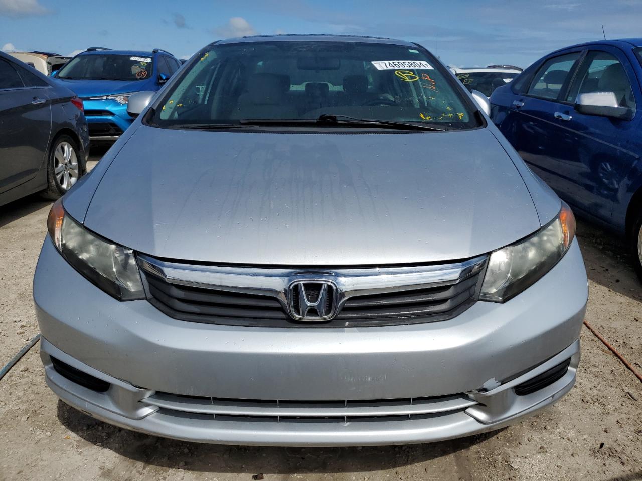 19XFB2F98CE017887 2012 Honda Civic Exl