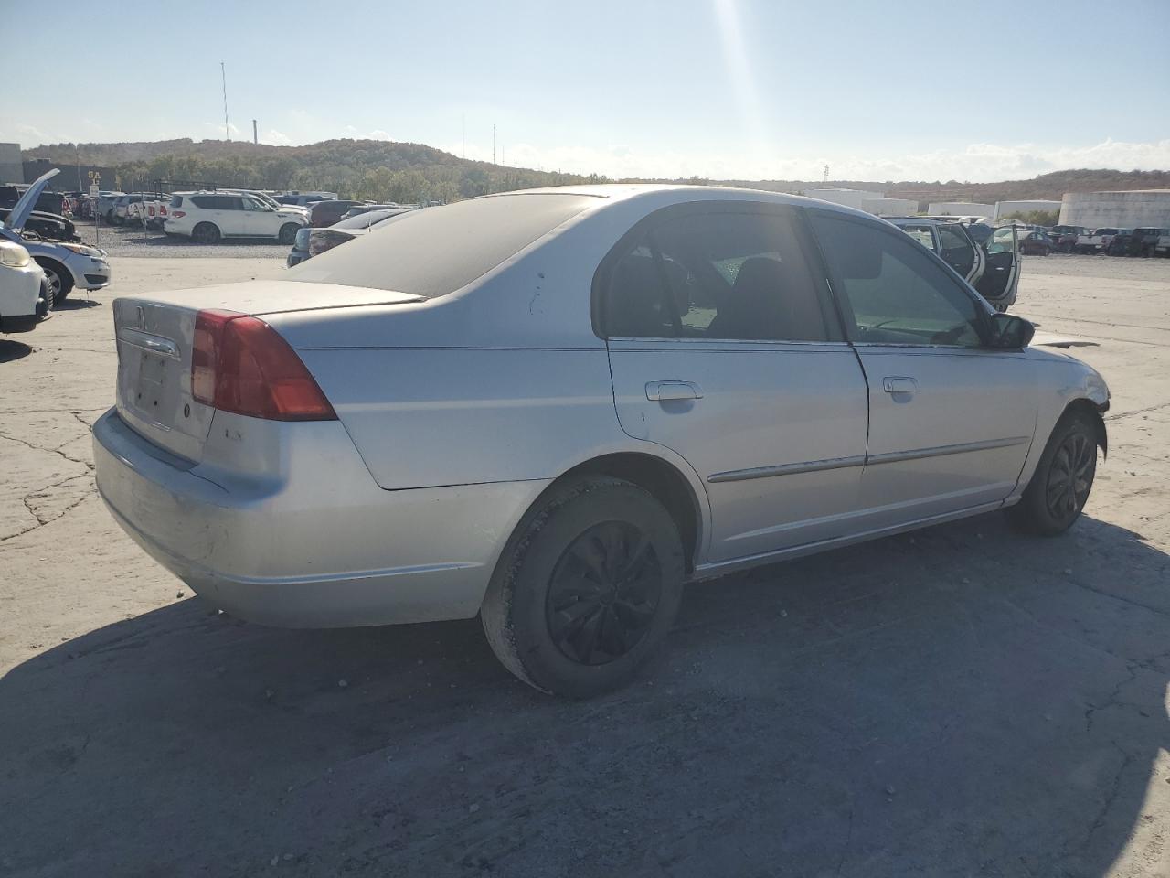 2002 Honda Civic Lx silver null gas 1HGES16592L078546 photo #4