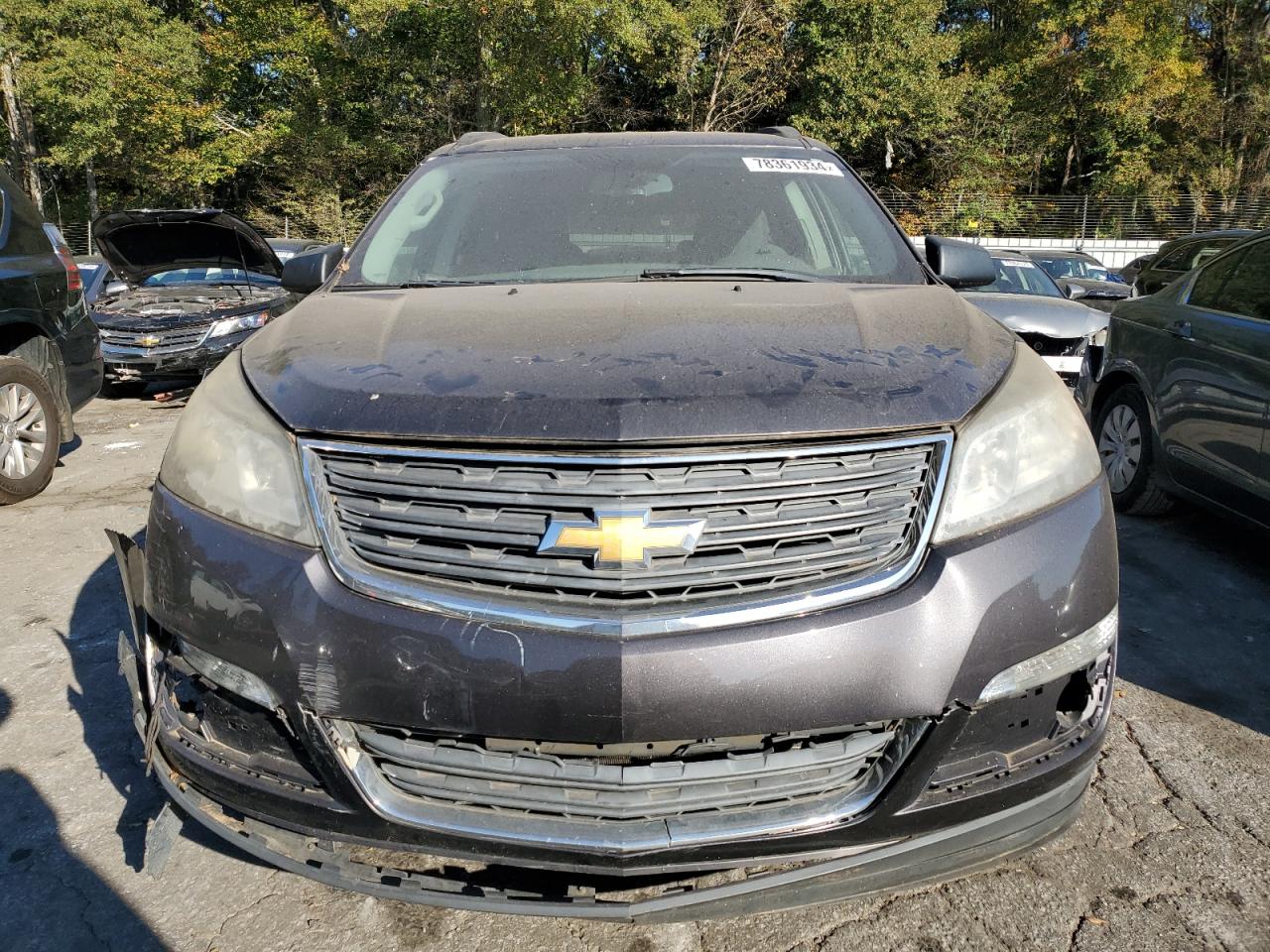 2013 Chevrolet Traverse Ls VIN: 1GNKRFED7DJ138400 Lot: 78361934