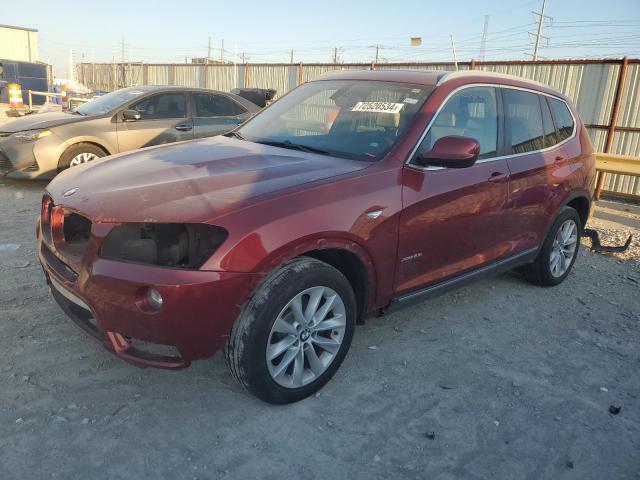  BMW X3 2012 Червоний