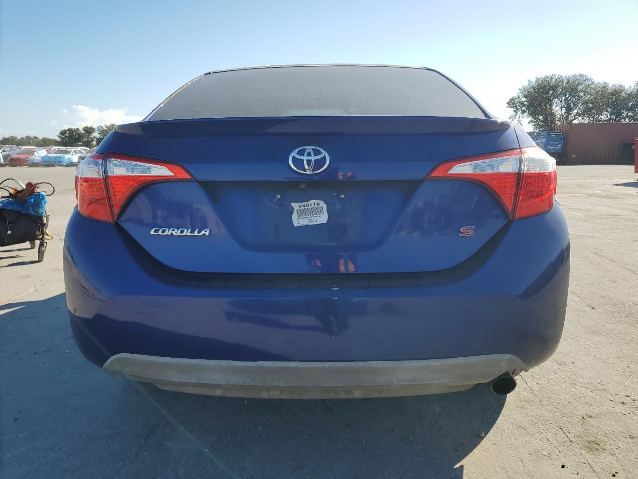 2016 Toyota Corolla L VIN: 5YFBURHEXGP376318 Lot: 78385874