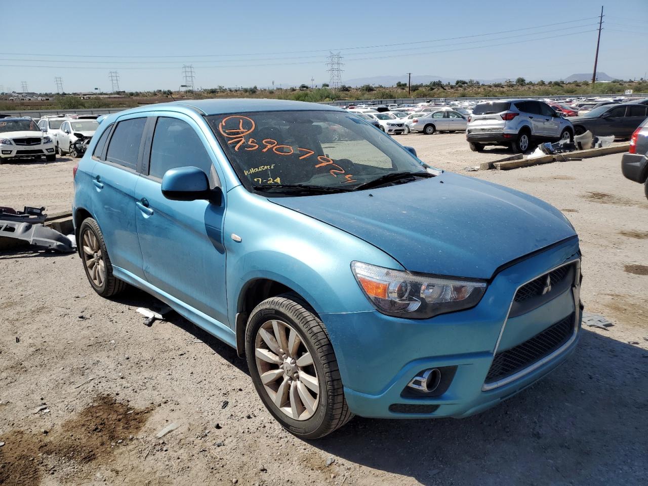 JA4AR4AU2BZ009651 2011 Mitsubishi Outlander Sport Se