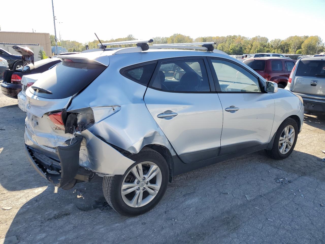 2011 Hyundai Tucson Gls VIN: KM8JUCAC8BU185649 Lot: 74626924