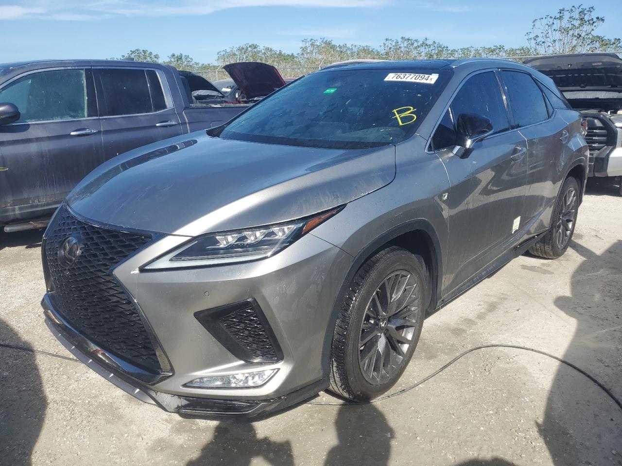 2021 Lexus Rx 350 F Sport VIN: 2T2YZMDA7MC282776 Lot: 76377094