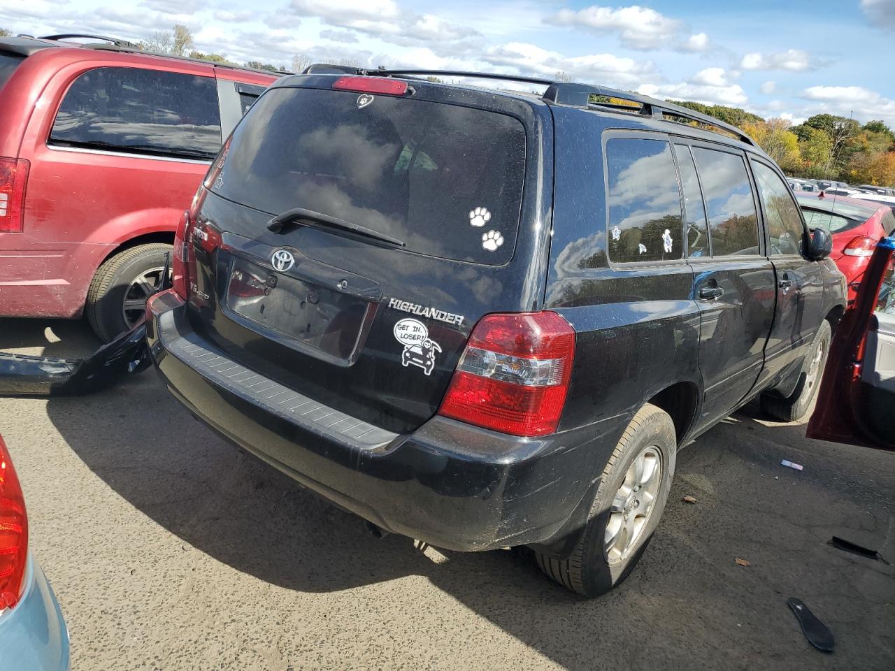 2005 Toyota Highlander Limited VIN: JTEEP21A350113142 Lot: 75006084