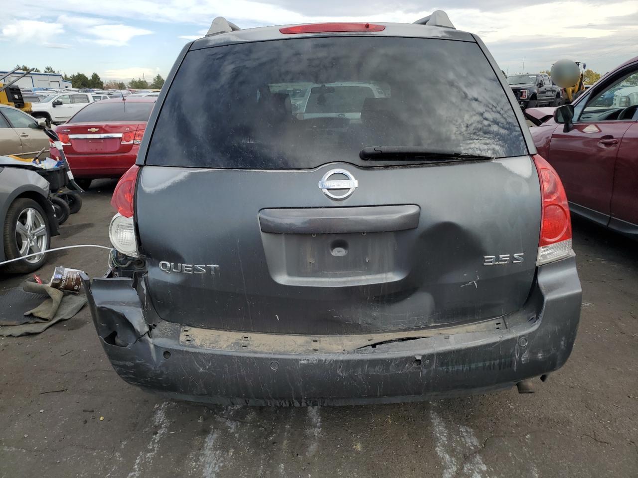 2006 Nissan Quest S VIN: 5N1BV28U06N114861 Lot: 77783544