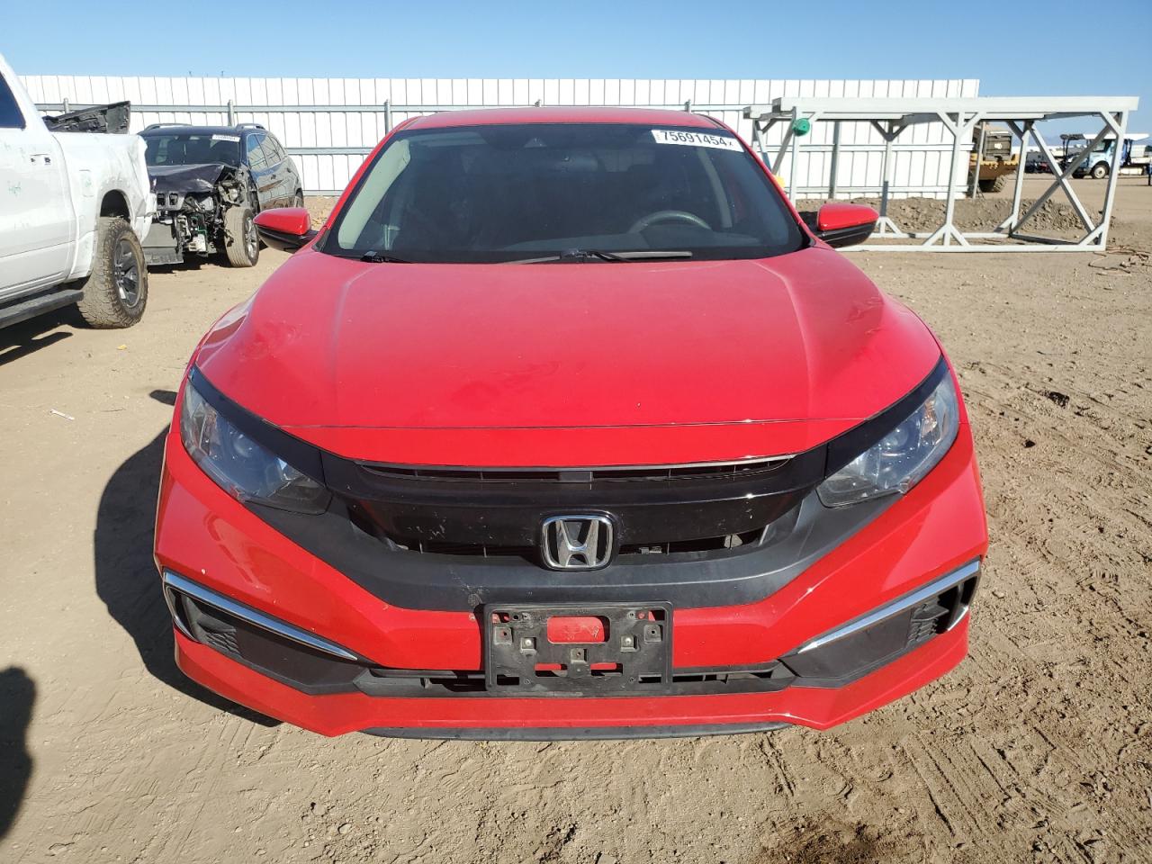 2020 Honda Civic Lx VIN: 2HGFC2F68LH595089 Lot: 75691454