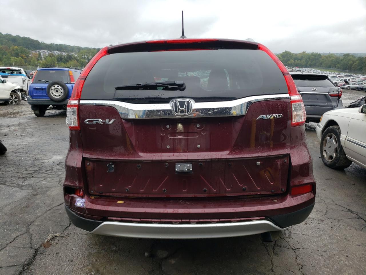 5J6RM4H97FL120742 2015 Honda Cr-V Touring