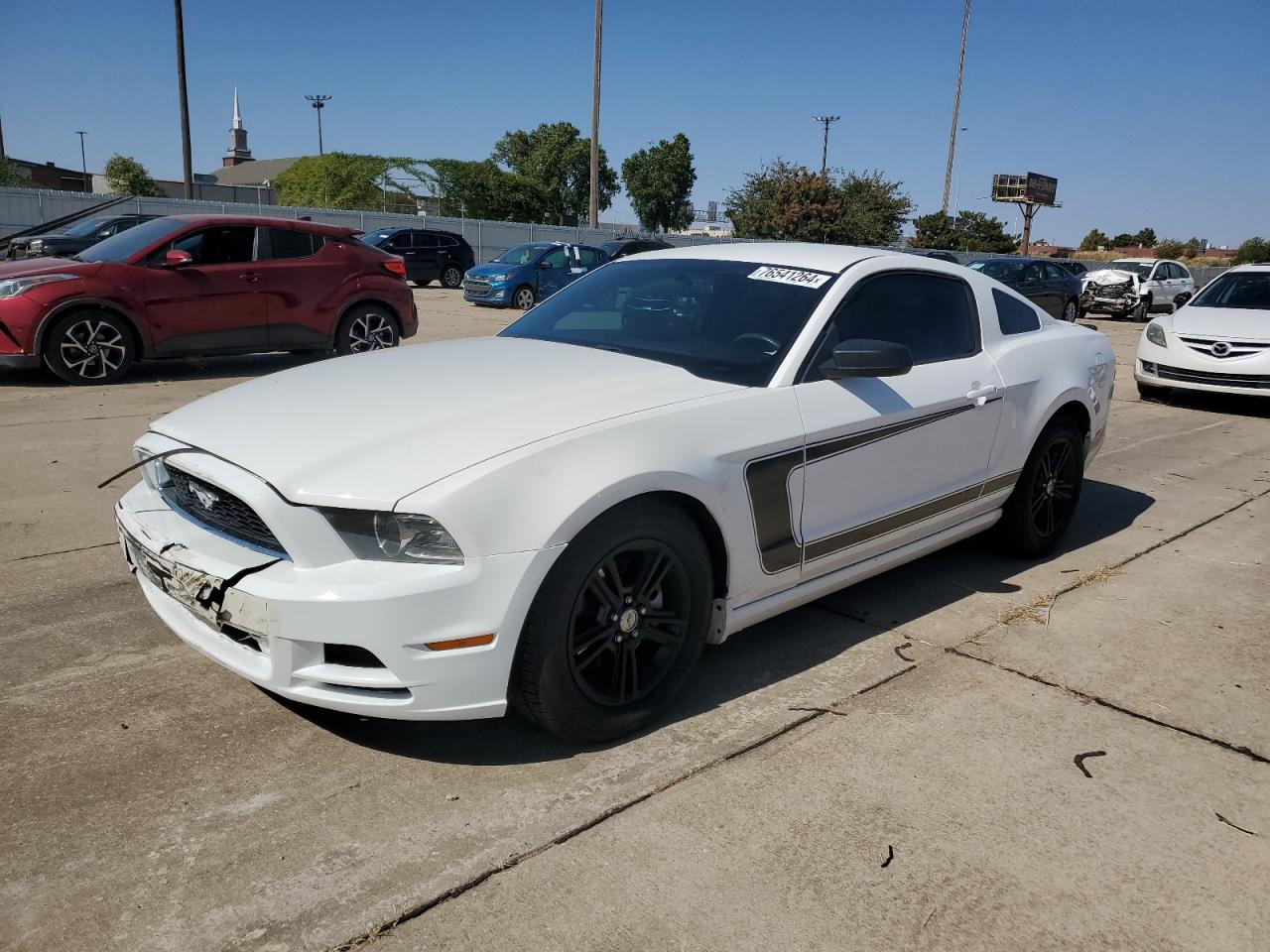 2013 Ford Mustang VIN: 1ZVBP8AMXD5271951 Lot: 76541264