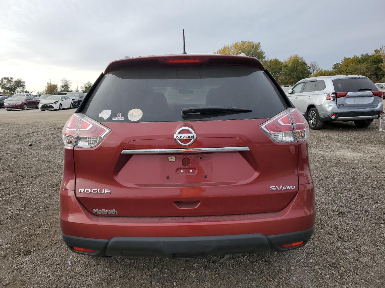 VIN 5N1AT2MV9GC816089 2016 NISSAN ROGUE no.6