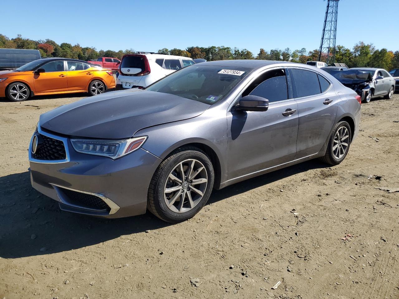 2018 Acura Tlx Tech VIN: 19UUB1F52JA005184 Lot: 75127934