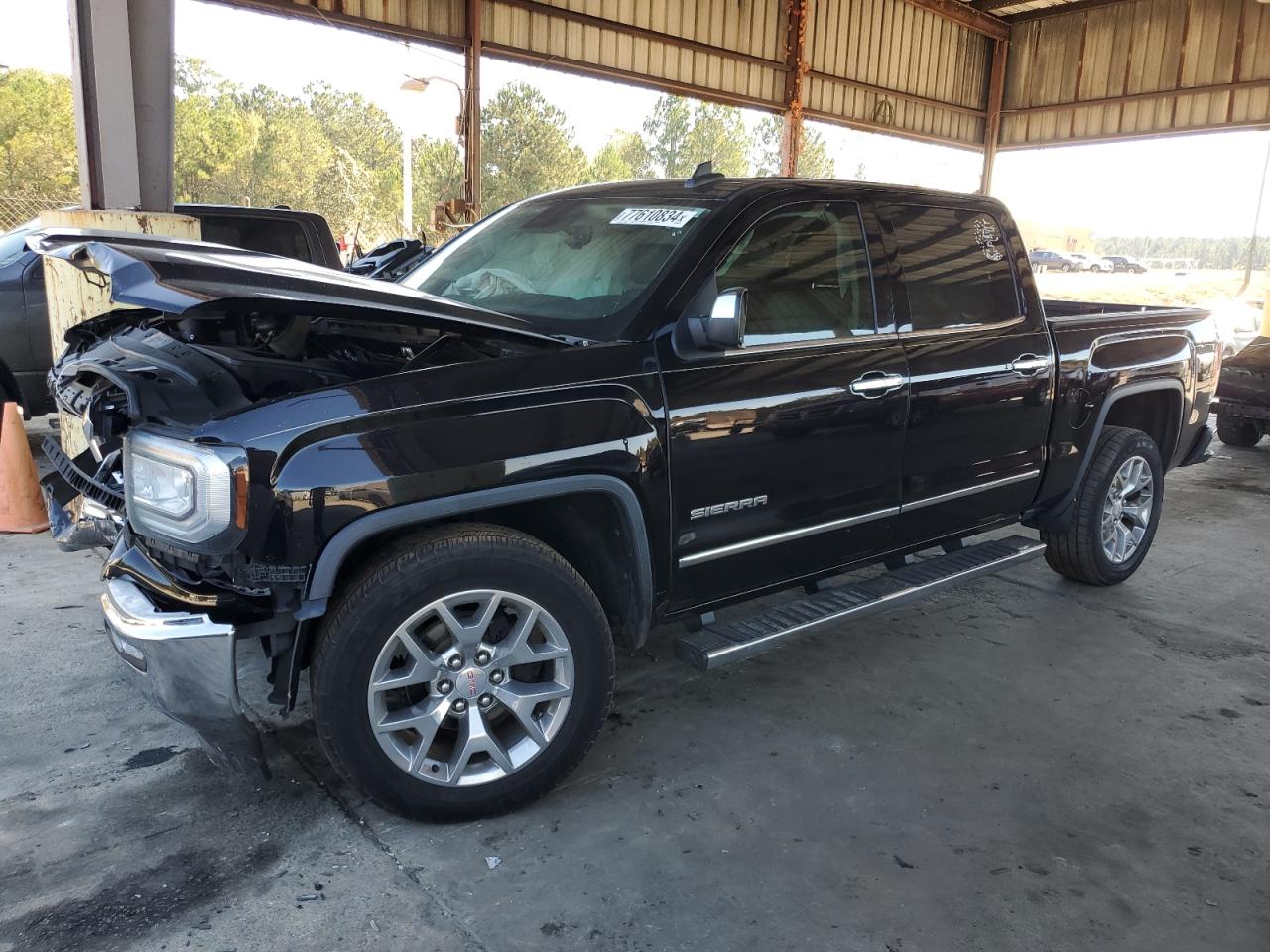 2018 GMC Sierra C1500 Slt VIN: 3GTP1NEC6JG332095 Lot: 77610834