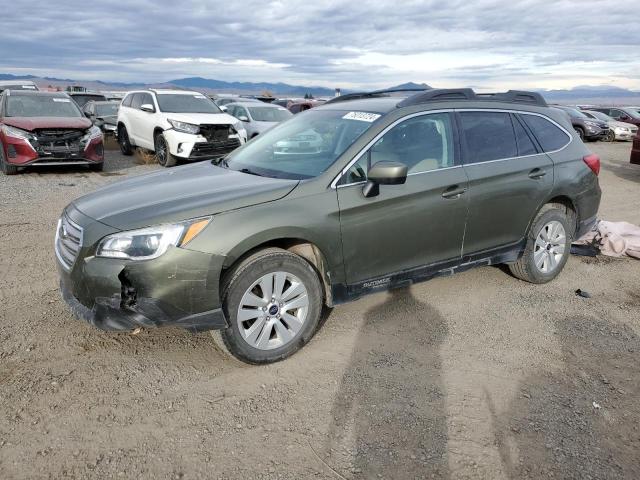  SUBARU OUTBACK 2017 Зеленый