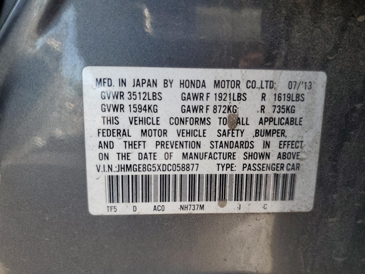 2013 Honda Fit - Image 12