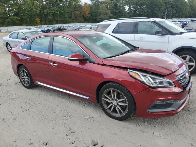  HYUNDAI SONATA 2015 Красный