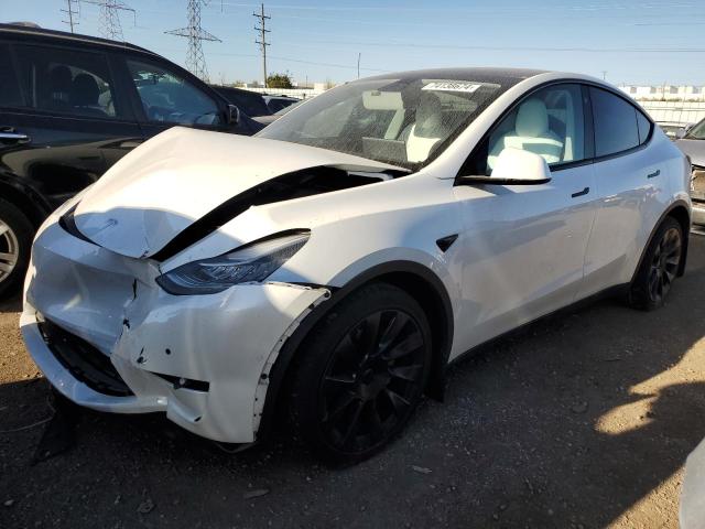  TESLA MODEL Y 2022 Белый