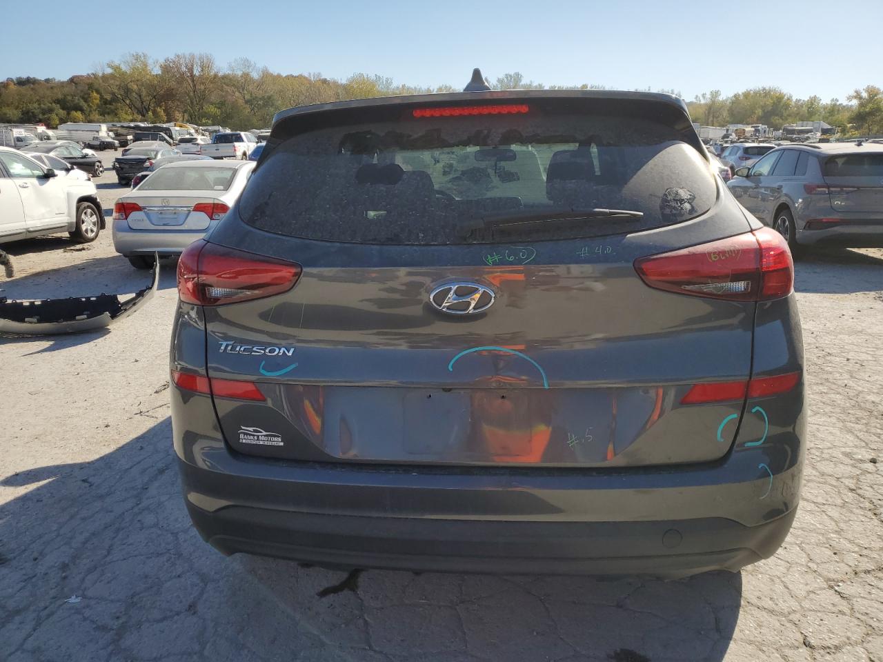 2019 Hyundai Tucson Se VIN: KM8J23A49KU990977 Lot: 76082074