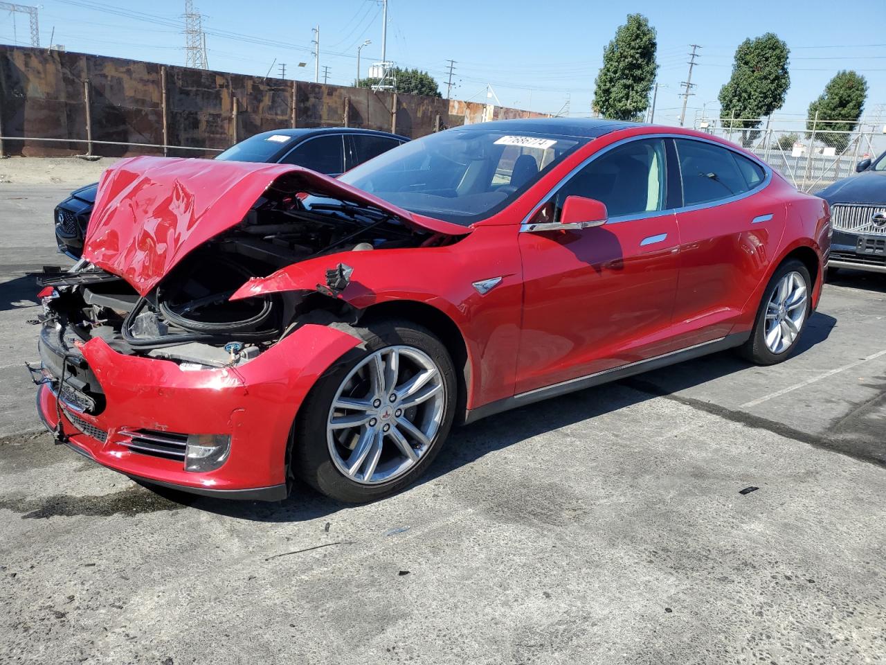 VIN 5YJSA1CP6DFP25730 2013 TESLA MODEL S no.1