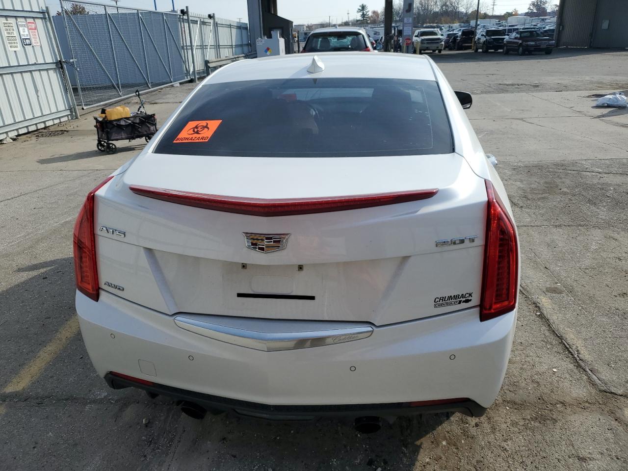 2017 Cadillac Ats Luxury VIN: 1G6AH5RX7H0115509 Lot: 78284874