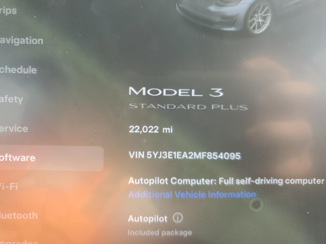 5YJ3E1EA2MF854095 2021 Tesla Model 3