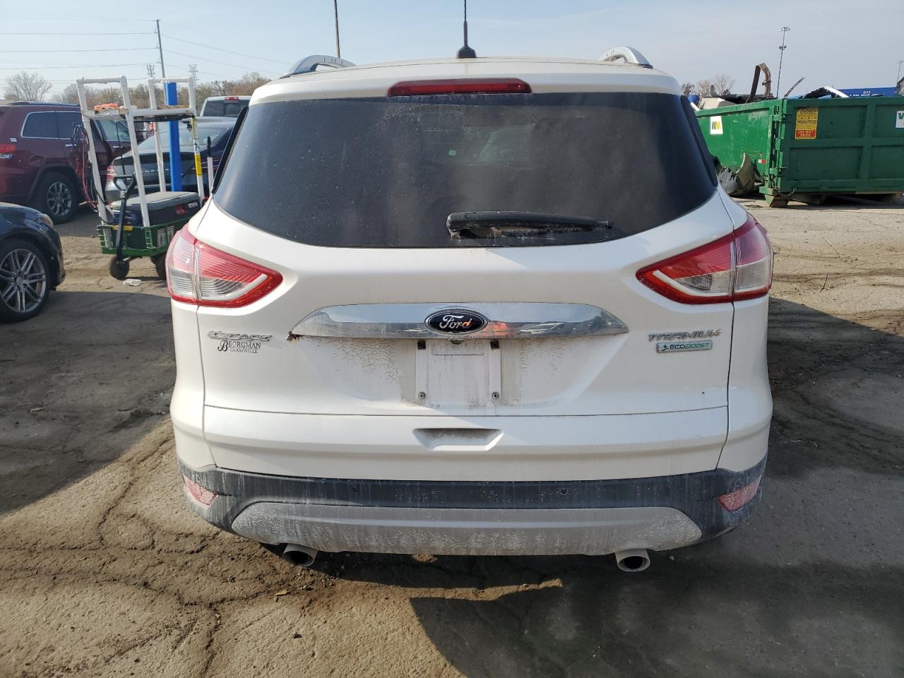 2015 Ford Escape Titanium VIN: 1FMCU0JX3FUC60502 Lot: 78355724