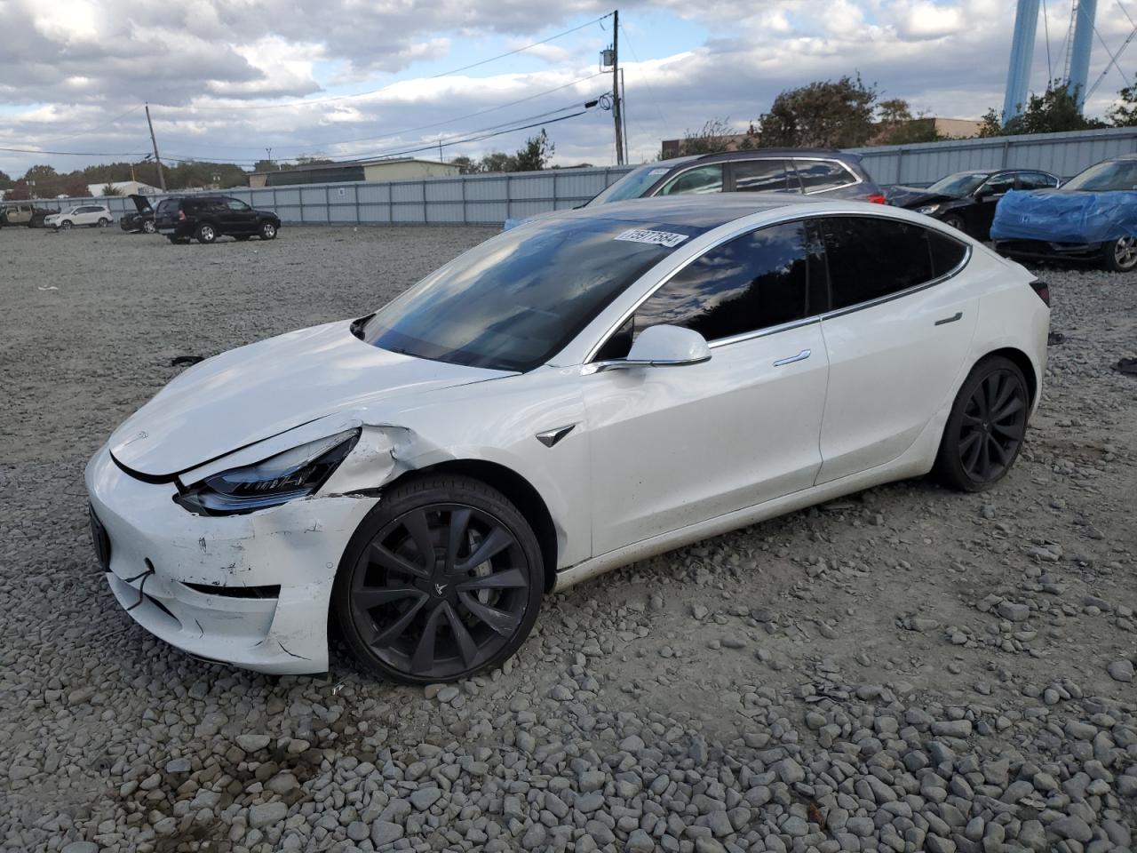 2019 Tesla Model 3 VIN: 5YJ3E1EA2KF483887 Lot: 75977584