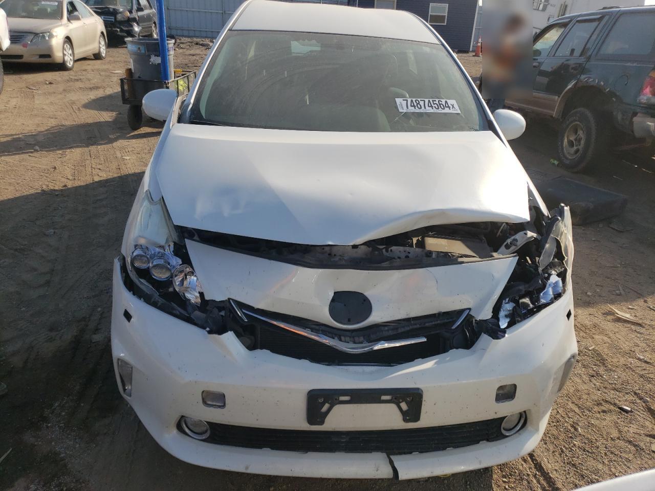 VIN JTDZN3EU0D3225013 2013 TOYOTA PRIUS no.5